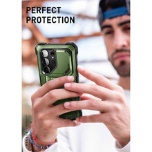 Заредете изображение във визуализатора на галерията – Supcase IBLSN ARMORBOX 2-SET GALAXY S23 ULTRA GULDAN
