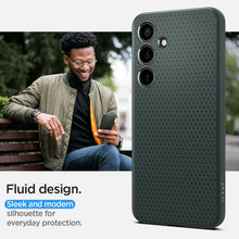 Заредете изображение във визуализатора на галерията – Spigen Liquid Air case for Samsung Galaxy S24 - dark green
