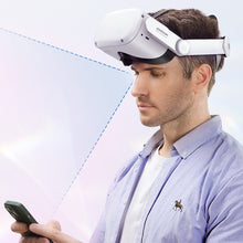 Заредете изображение във визуализатора на галерията – Joyroom strap Oculus Quest 2 adjustable elastic band white (JR-QS1)
