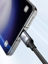 Заредете изображение във визуализатора на галерията – 2 in 1 cable Joyroom speedy series SA21-1T2 USB-C - USB-C / USB-C 1.5m black
