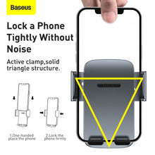 Заредете изображение във визуализатора на галерията – Baseus car holder air vent easy control pro clamp tarnish suyk010114 - TopMag
