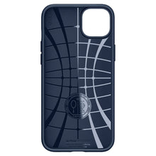Заредете изображение във визуализатора на галерията – Spigen liquid air гръб за iphone 14 navy blue - TopMag

