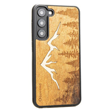 Заредете изображение във визуализатора на галерията – Wooden case for Samsung Galaxy S23 Plus Bewood Mountains Imbuia
