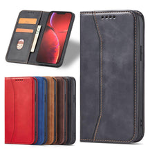 Заредете изображение във визуализатора на галерията – Magnet Fancy Case case for iPhone 14 Plus flip cover wallet stand black
