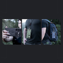 Заредете изображение във визуализатора на галерията – Nillkin CamShield Armor Pro Case Cover For Samsung Galaxy S23 Ultra Armor Cover With Camera Protector Ring Stand Black
