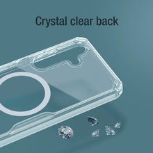 Заредете изображение във визуализатора на галерията – Nillkin Nature Pro armored case with a magnetic ring for Samsung Galaxy S24+ - white
