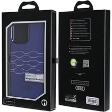 Заредете изображение във визуализатора на галерията – Audi IML MagSafe case for iPhone 15 Pro Max - blue
