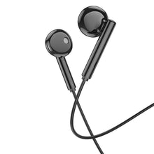 Заредете изображение във визуализатора на галерията – Borofone Earphones BM82 Art music with microphone black
