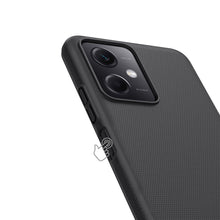 Заредете изображение във визуализатора на галерията – Nillkin Super Frosted Shield case for Xiaomi Redmi Note 12 5G / Poco X5 5G cover + phone stand black
