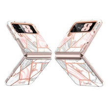 Заредете изображение във визуализатора на галерията – Supcase COSMO GALAXY WITH FLIP 4 MARBLE
