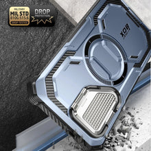 Заредете изображение във визуализатора на галерията – IBLSN Armorbox Mag Supcase case with MagSafe for Samsung Galaxy S24 - blue
