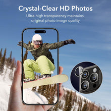 Заредете изображение във визуализатора на галерията – TEMPERED GLASS ESR CAMERA LENS IPHONE 15 PRO / 15 PRO MAX CLEAR

