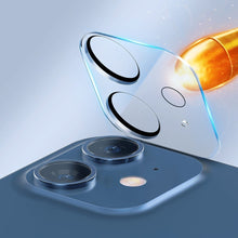 Заредете изображение във визуализатора на галерията – Baseus 2x tempered glass 0.3 mm for the entire camera iPhone 12 mini lens (SGAPIPH54N-AJT02)

