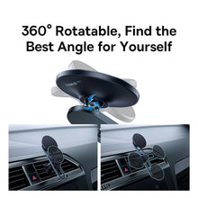 Заредете изображение във визуализатора на галерията – BASEUS car holder for air vent compatybile with MagSafe MagPro C40161200121-00/BS-CW02
