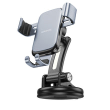 Заредете изображение във визуализатора на галерията – Borofone Car holder BH95 Warrior gravity to windshield black
