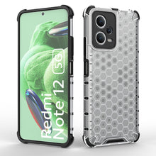 Заредете изображение във визуализатора на галерията – Honeycomb case for Xiaomi Redmi Note 12 5G / Poco X5 5G armored hybrid cover black
