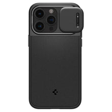Заредете изображение във визуализатора на галерията – Spigen OPTIK ARMOR MAG MAGSAFE IPHONE 15 PRO BLACK
