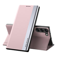 Заредете изображение във визуализатора на галерията – Sleep Case Pro case for Samsung Galaxy S23 with a flip stand pink
