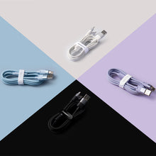 Заредете изображение във визуализатора на галерията – Baseus StarSpeed 3in1 cable USB-A - Micro-USB / Lightning / USB-C 3.5A 1.2m white
