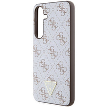 Заредете изображение във визуализатора на галерията – Guess 4G Triangle case for Samsung Galaxy S24+ - white
