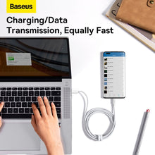 Заредете изображение във визуализатора на галерията – Baseus кабел  usb to type c pd100w power delivery superior cays001302 1m white
