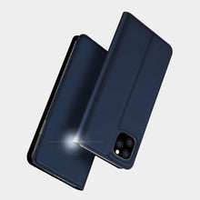 Заредете изображение във визуализатора на галерията – DUX DUCIS Skin Pro Bookcase type case for iPhone 11 Pro Max blue
