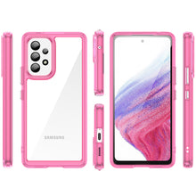 Заредете изображение във визуализатора на галерията – Outer Space Case for Samsung Galaxy A53 5G cover with a flexible frame pink
