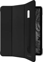 Заредете изображение във визуализатора на галерията – LAUT Huex Folio - protective case with holder for Apple Pencil for iPad Pro 12.9" 4/5/6G (black)
