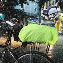 Заредете изображение във визуализатора на галерията – Wozinsky Universal Waterproof Rain Cover for Bike Pannier Bag or Backpack green (WBB5YW)
