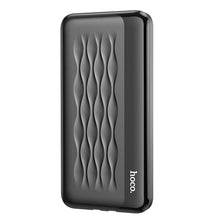 Заредете изображение във визуализатора на галерията – Hoco power bank 10 000mah lcd + cable + pd20w + qc3.0 j90a black
