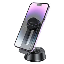 Заредете изображение във визуализатора на галерията – HOCO car holder megnetic to deck / central console Flying H16 black

