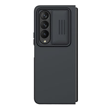 Заредете изображение във визуализатора на галерията – Nillkin CamShield Silky Silicone Case for Samsung Galaxy Z Fold 4 Silicone Cover with Camera Protector Black
