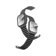 Заредете изображение във визуализатора на галерията – Amazing Thing Band Titan Steel Band TSE49BK for Apple Watch 49/45 black
