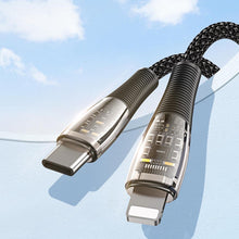Заредете изображение във визуализатора на галерията – Duzzona A5 20W USB C to Lightning Transparent
