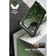 Заредете изображение във визуализатора на галерията – Supcase IBLSN ARMORBOX 2-SET GALAXY S23 ULTRA GULDAN
