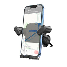 Заредете изображение във визуализатора на галерията – Borofone Car holder BH86 Crystal Ice to air vent black
