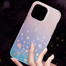 Заредете изображение във визуализатора на галерията – Kingxbar Heart Star Series case for iPhone 14 Pro Max case with zodiac stars

