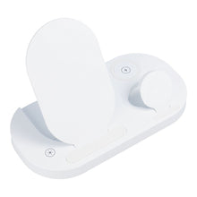 Заредете изображение във визуализатора на галерията – Wireless charger qi 3in1 15w gy-z6s white - TopMag

