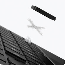 Заредете изображение във визуализатора на галерията – Magnetic case with keyboard for iPad Pro 12.9'' Baseus Brilliance - white
