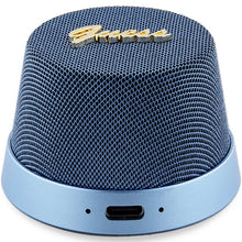 Заредете изображение във визуализатора на галерията – Guess Magnetic Script Metal Bluetooth speaker - blue

