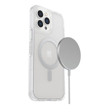 Заредете изображение във визуализатора на галерията – OtterBox Symmetry Plus MagSafe Clear for iPhone 13 Pro Max transaprent

