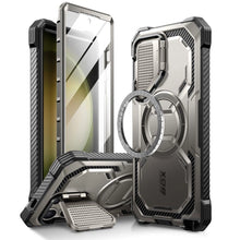Заредете изображение във визуализатора на галерията – IBLSN Armorbox Mag Supcase Case with MagSafe for Samsung Galaxy S24 Ultra - Gray
