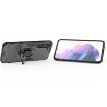 Заредете изображение във визуализатора на галерията – Ring Armor case for Samsung Galaxy S23+ armored cover magnetic holder ring black
