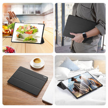 Заредете изображение във визуализатора на галерията – Dux Ducis Domo case for Huawei MatePad Pro 11'' (2022) smart cover stand black
