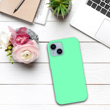 Заредете изображение във визуализатора на галерията – Tel Protect Silicone Premium for Iphone 15 mint
