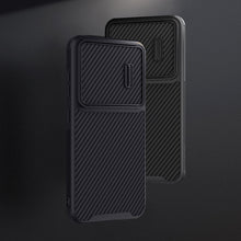 Заредете изображение във визуализатора на галерията – Nillkin Synthetic Fiber S Case for Samsung Galaxy S23+ cover camera cover black
