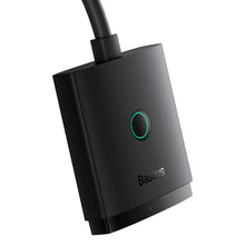 Заредете изображение във визуализатора на галерията – Baseus AirJoy 2in1 4K 60Hz bi-directional HDMI adapter with built-in 1m cable - black
