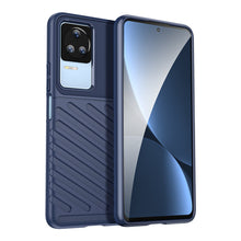 Заредете изображение във визуализатора на галерията – Thunder Case for Xiaomi Poco F4 5G silicone armor case blue
