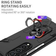 Заредете изображение във визуализатора на галерията – Forcell mecha case for samsung galaxy z fold 3 5g black
