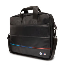 Заредете изображение във визуализатора на галерията – BMW Bag BMCB15PUCARTCBK 16" black/black Carbon Tricolor
